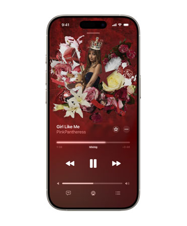 Tradução de espanhol para inglês da letra de ILY, de Kapo e Myke Towers, tocando no Apple Music.