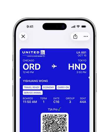 Ein iPhone, die obere Hälfte des Displays zeigt die digitale ID, die in der Wallet App gespeichert ist
