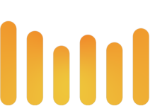 máy đo decibel màu cam