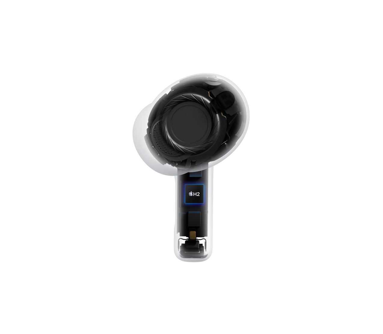 AirPods Pro 3, ασύρματα ακουστικά, διάφανη προβολή, εσωτερική αρχιτεκτονική