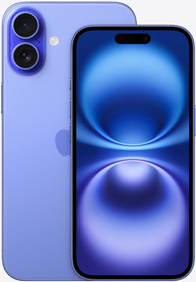 iPhone 16 in Ultramarine