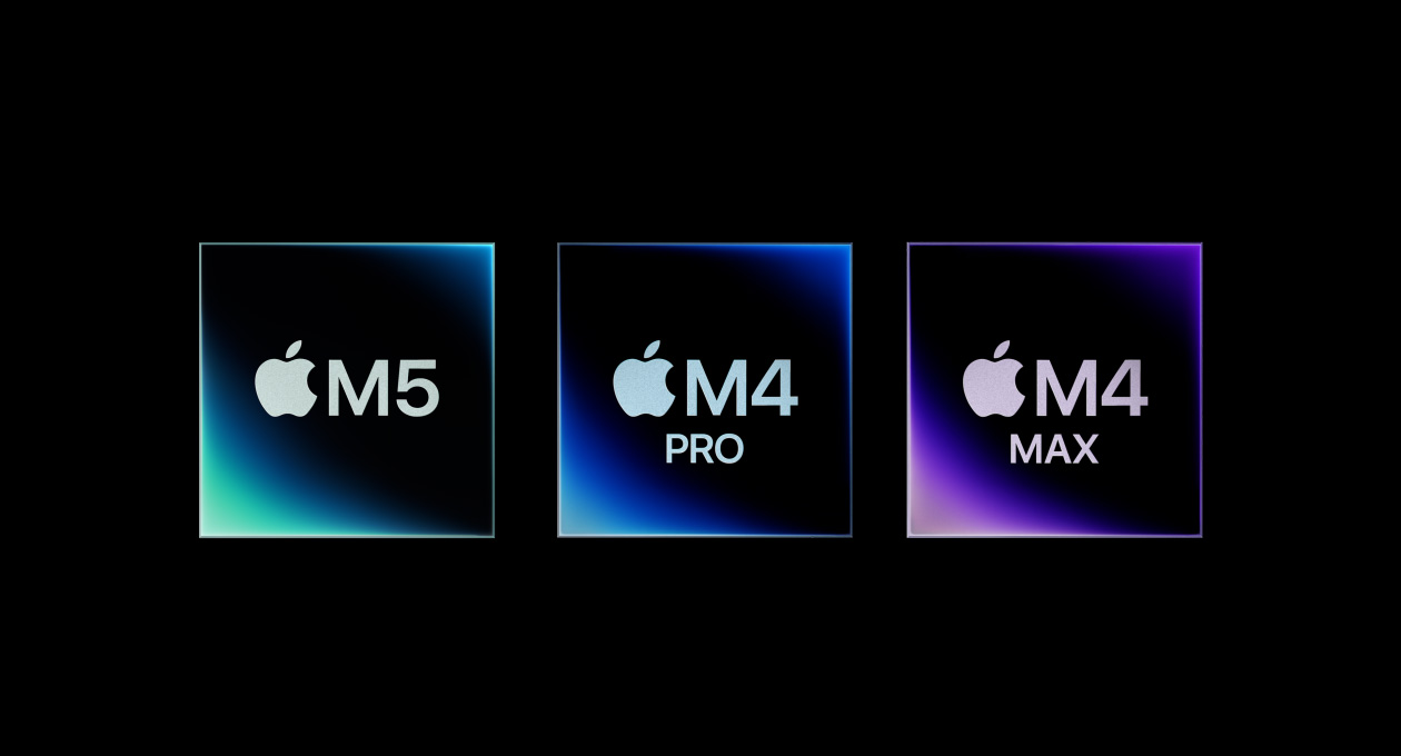Chip M5, M4 Pro e M4 Max